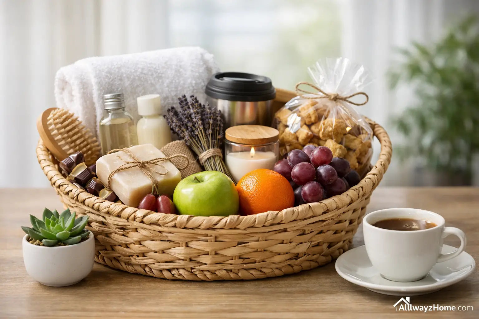 What to Put in a Welcome Basket